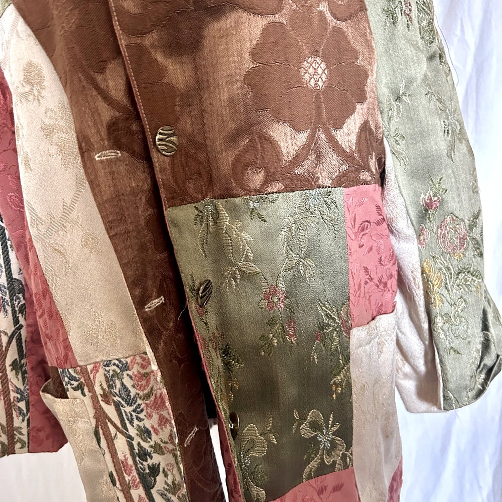 1980s Patchwork Blazer - image 4